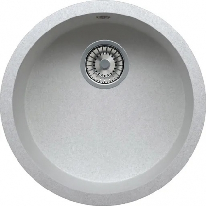 Мойка кухонная Tolero R-104 cерый металлик
