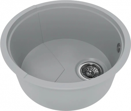 Мойка кухонная KitKraken Lake Grey cерая