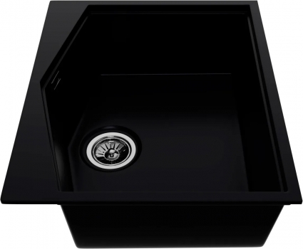 Мойка кухонная KitKraken Ocean Black черная