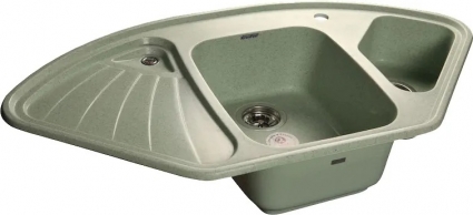 Мойка кухонная GranFest Corner C-1040 E салатовый