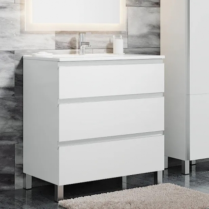 Тумба для комплекта Sanvit Авеню 3 90, белая