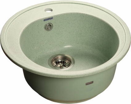 Мойка кухонная GranFest Rondo GF-R510 салатовый