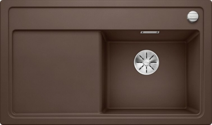 Мойка кухонная Blanco Zenar 45S 523725 кофе, правая