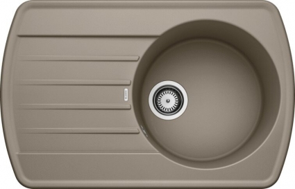 Мойка кухонная Blanco Rondoval 45S 517519 серый беж