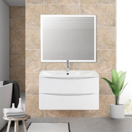 Мебель для ванной BelBagno Acqua 90 bianco lucido