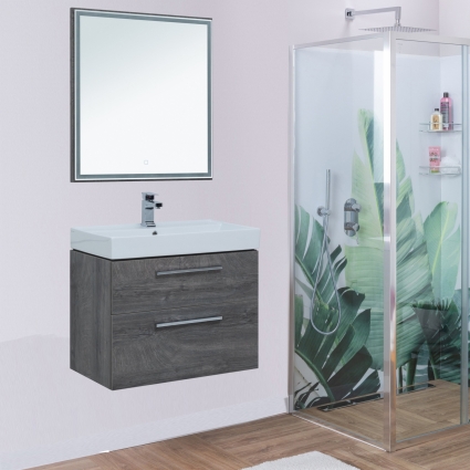 Тумба для комплекта Aquanet Nova 75 дуб рошелье
