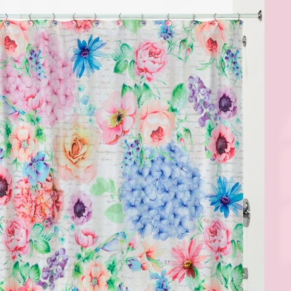 Штора для ванной Creative Bath Flora Bella S1274MULT