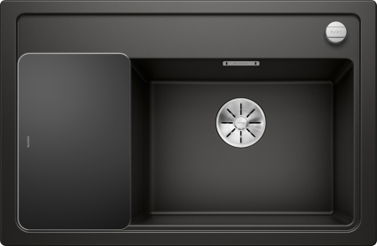 Мойка кухонная Blanco Zenar XL 6S Compact 526050 черная, правая