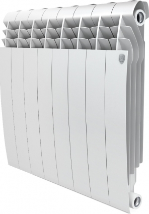 Радиатор биметаллический Royal Thermo BiLiner 350 Bianco Traffico VR, 8 секций