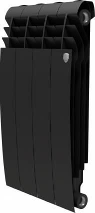 Радиатор биметаллический Royal Thermo BiLiner 350 Noir Sable VR, 4 секции