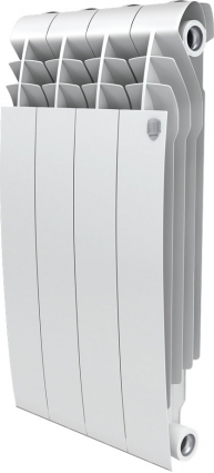 Радиатор биметаллический Royal Thermo BiLiner 500 VR 4 секции, bianco traffico