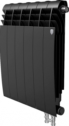 Радиатор биметаллический Royal Thermo BiLiner 500 Noir Sable VR, 6 секций