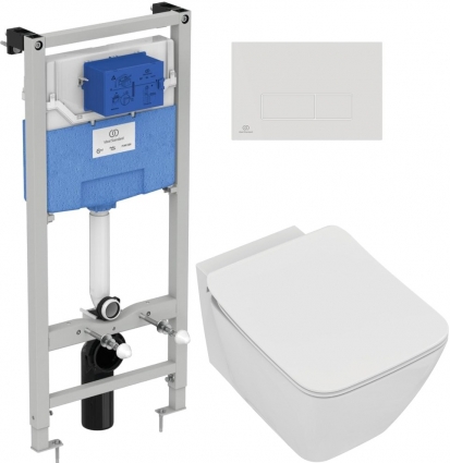 Комплект Унитаз подвесной Ideal Standard STRADA II T359601 + Система инсталляции для унитазов Ideal Standard Prosys Frame 120 M R020467