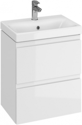 Тумба с раковиной Cersanit Moduo slim 50