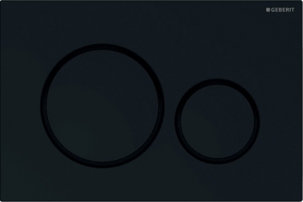 Кнопка смыва Geberit Sigma 20 черная