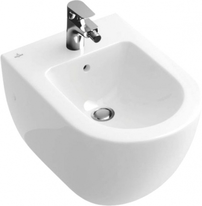Биде подвесное Villeroy & Boch Verity Design 54030001 альпийский белый