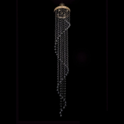 Каскадная люстра Bohemia Ivele 8313/40-250/G/Balls