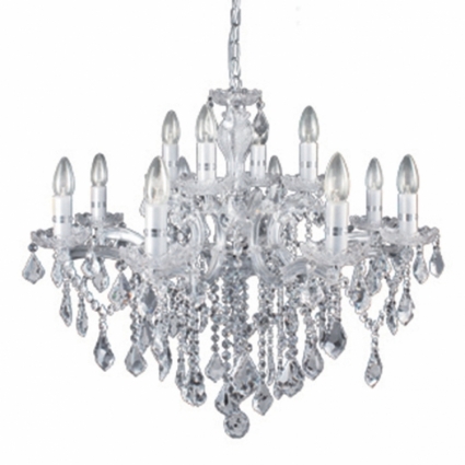 Подвесная люстра Ideal Lux Florian SP12 Cromo