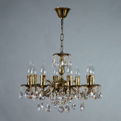 Подвесная люстра Ambiente Benisa 2226/8 PB Tear Drop