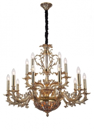 Подвесная люстра Lucia Tucci Firenze 1780.15.3 Antique Gold