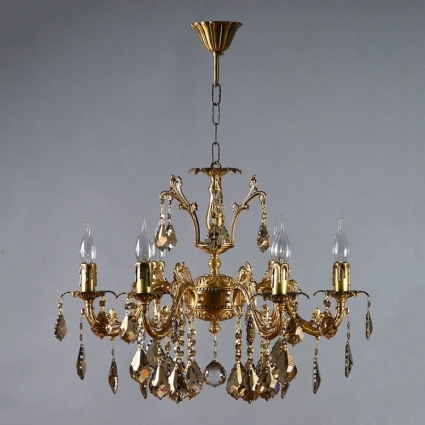 Подвесная люстра Ambiente Granada 2118/6 AB Honey Leaf