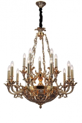 Подвесная люстра Lucia Tucci Firenze 1781.15.3 Antique Gold