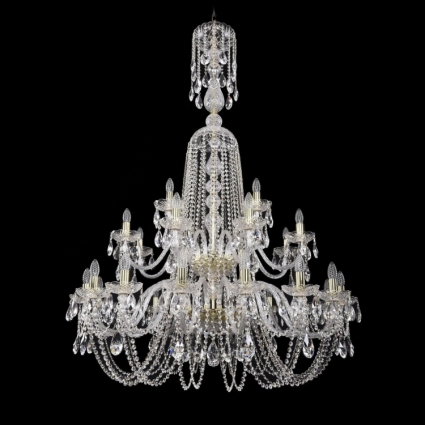 Подвесная люстра Bohemia Ivele 1402/16+8+4/400/XL-160/2d/G