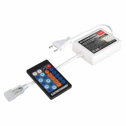 Контроллер для монохромных светодиодных лент с пультом ДУ Elektrostandard LSC 002 220V 4690389084713