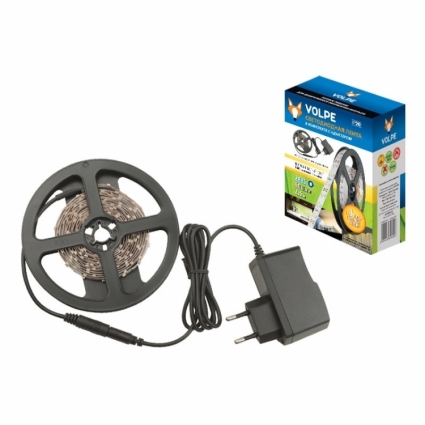 Светодиодная лента Volpe (UL-00000642) 2.5M белый 20W ULS-Q721 2835-60LED/m-IP20-2.5M-WW RRP24C00