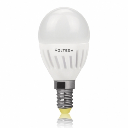Лампа светодиодная E14 6.5W 4000К шар матовый VG1-G2E14cold6W 4693