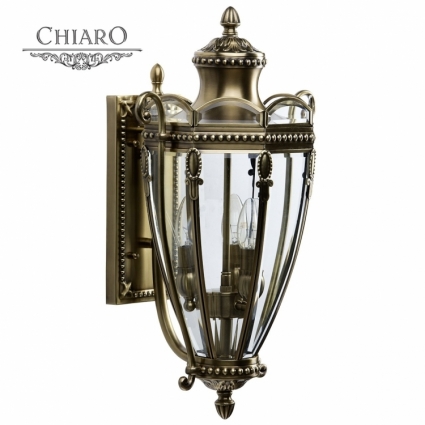 Уличный настенный светильник Chiaro Мидос 802020903