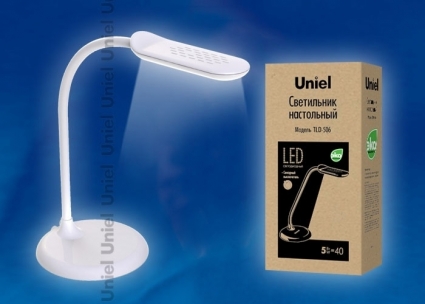 Настольная лампа (06544) Uniel TLD-506 White/LED/550Lm/5000K