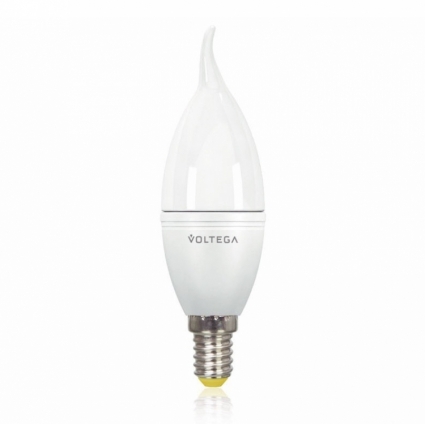 Лампа светодиодная E14 5.5W 4000К свеча на ветру матовая VG2-CW2E14cold5W 8340