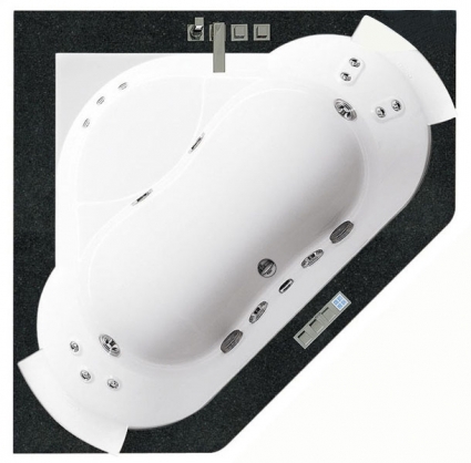 Акриловая ванна Jacuzzi Aura Corner 160