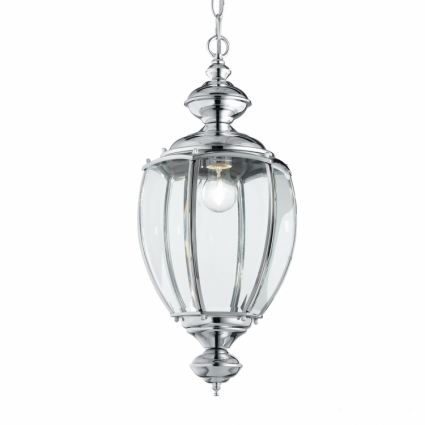 Подвесной светильник Ideal Lux Norma SP1 Big Cromo