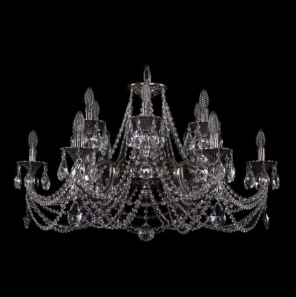 Подвесная люстра Bohemia Ivele 1702/6+6/335+150/C/NB