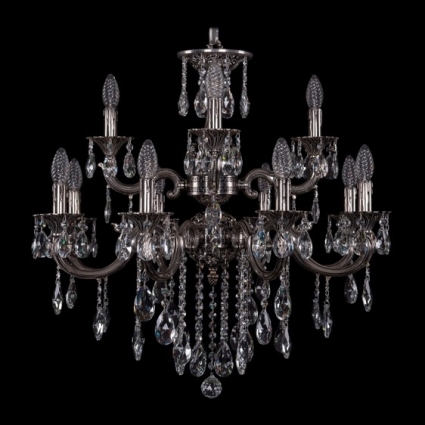 Подвесная люстра Bohemia Ivele 1722/8+4/265+181/B/NB