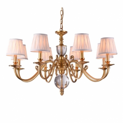 Подвесная люстра Newport 31008/C antique brass