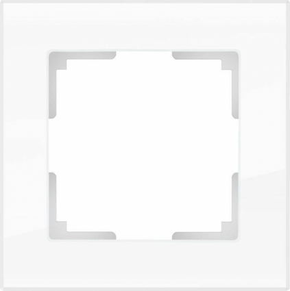Рамка Favorit на 1 пост белый WL01-Frame-01 4690389061202