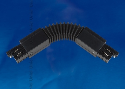 Соединитель для шинопроводов гибкий (09772) Uniel UBX-A24 Black
