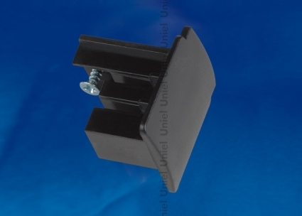 Заглушка торцевая для шинопровода Uniel UFB-C41 Black