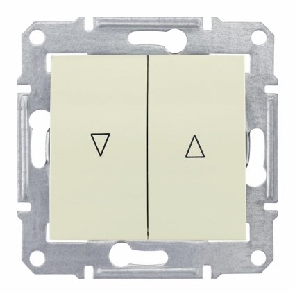 Выключатель для жалюзи механическая блокировка Schneider Electric Sedna SDN1300347