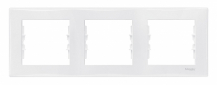 Рамка 3-постовая Schneider Electric Sedna SDN5800521