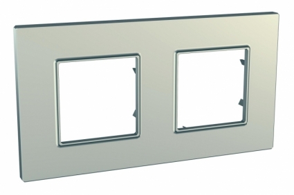 Рамка 2-постовая Schneider Electric Unica Quadro MGU6.704.57