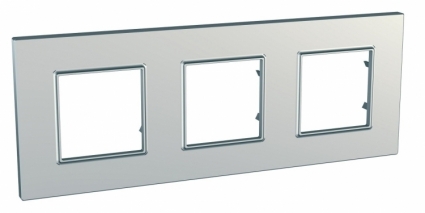 Рамка 3-постовая Schneider Electric Unica Quadro MGU6.706.55
