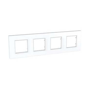 Рамка 4-постовая Schneider Electric Unica Quadro MGU2.708.18