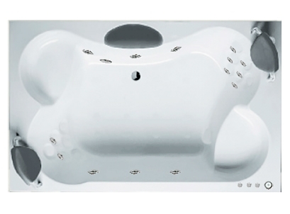 Гидромассаж Riho Claudia Yan Pool Ideal HM с электроуправлением, хром