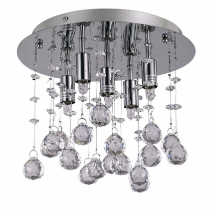 Потолочный светильник Ideal Lux Monnlight PL5 Cromo