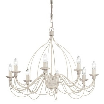 Подвесная люстра Ideal Lux Corte SP8 Bianco Antico