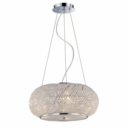Подвесной светильник Ideal Lux Pasha SP6 Cromo